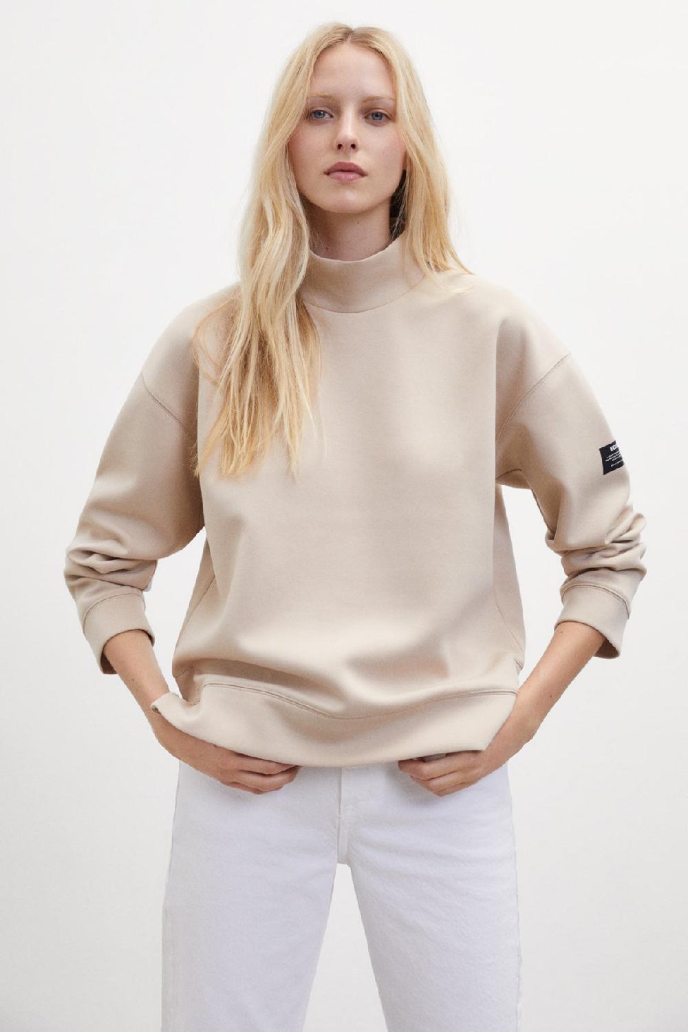 Ecoalf BEIGE ATENAS SWEATSHIRT