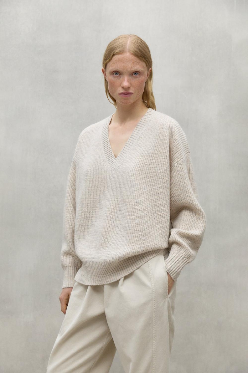 Ecoalf BEIGE AZALEA SWEATER
