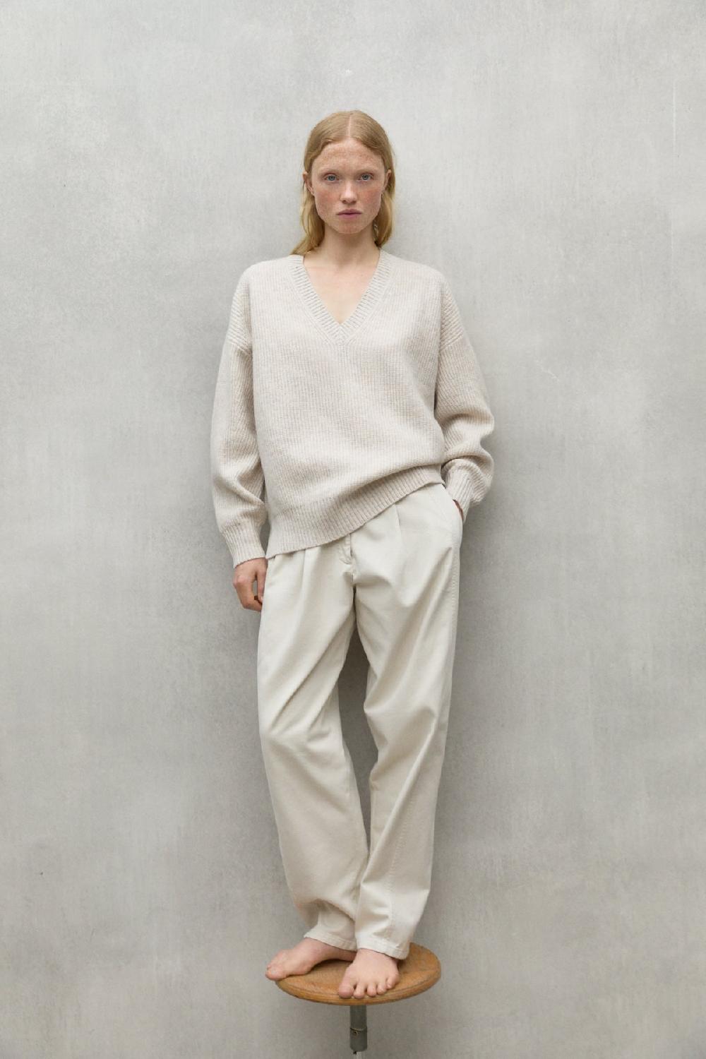 Ecoalf BEIGE AZALEA SWEATER