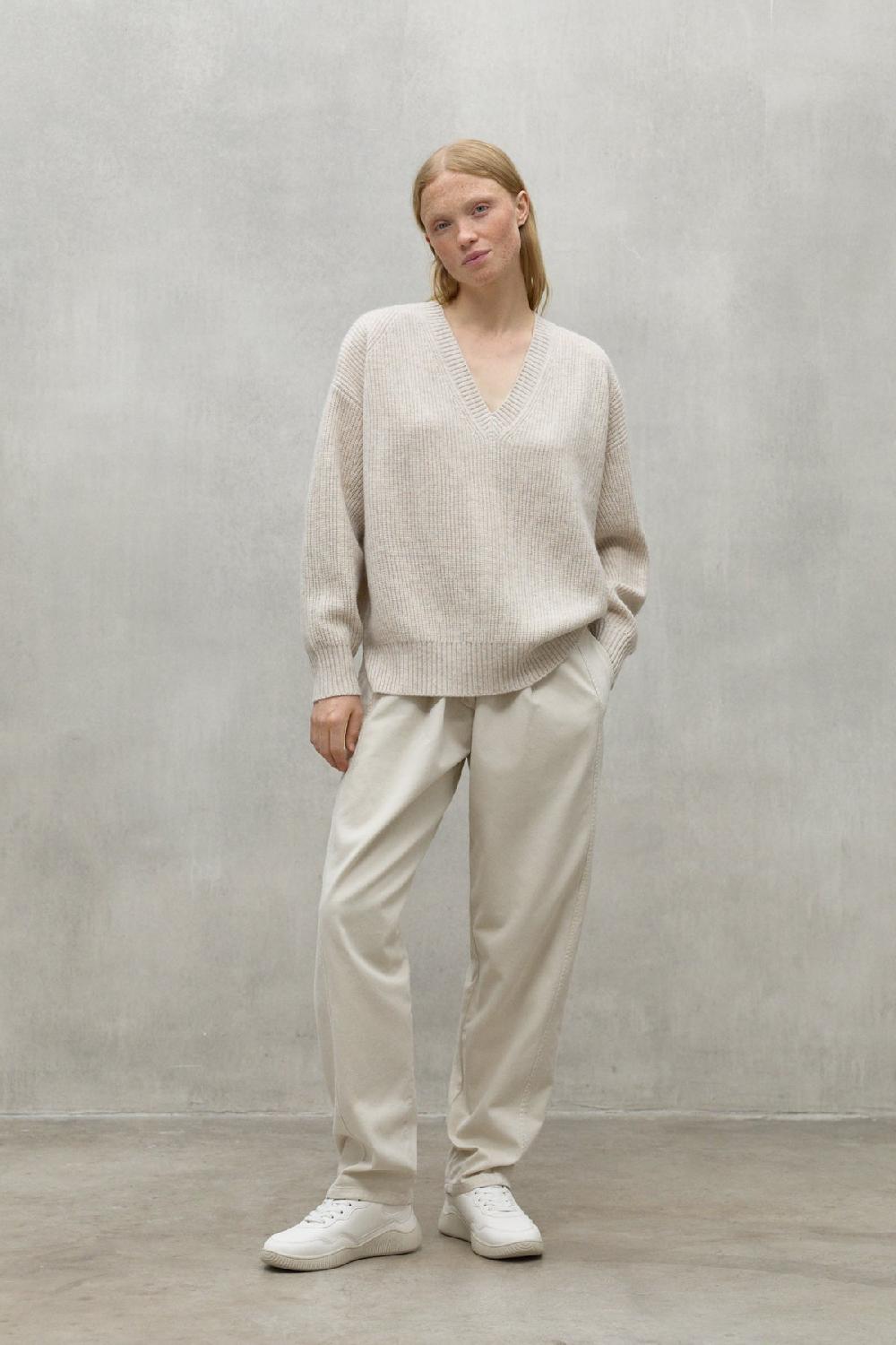 Ecoalf BEIGE AZALEA SWEATER