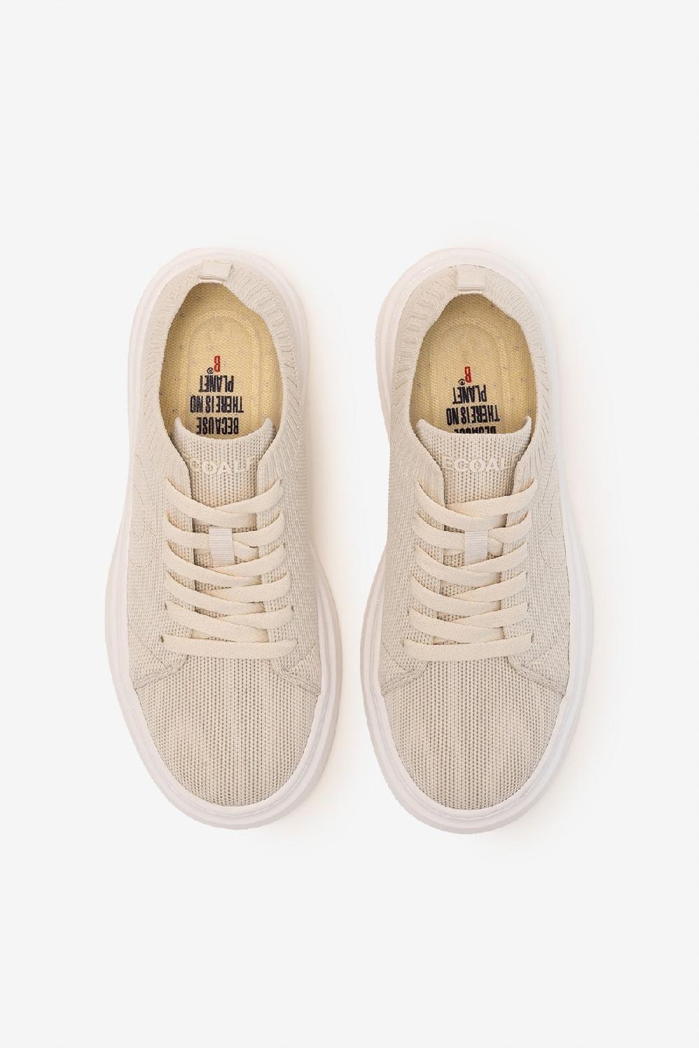 Ecoalf BEIGE BERMUDAS TRAINERS