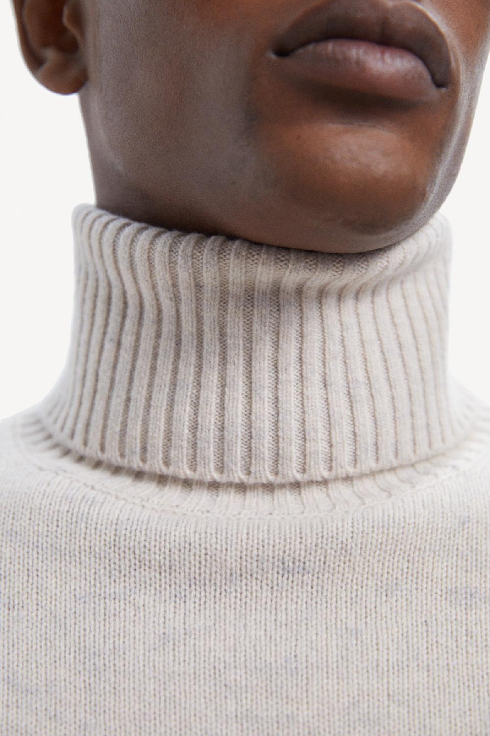 Ecoalf BEIGE BRUNA KNITTED JUMPER