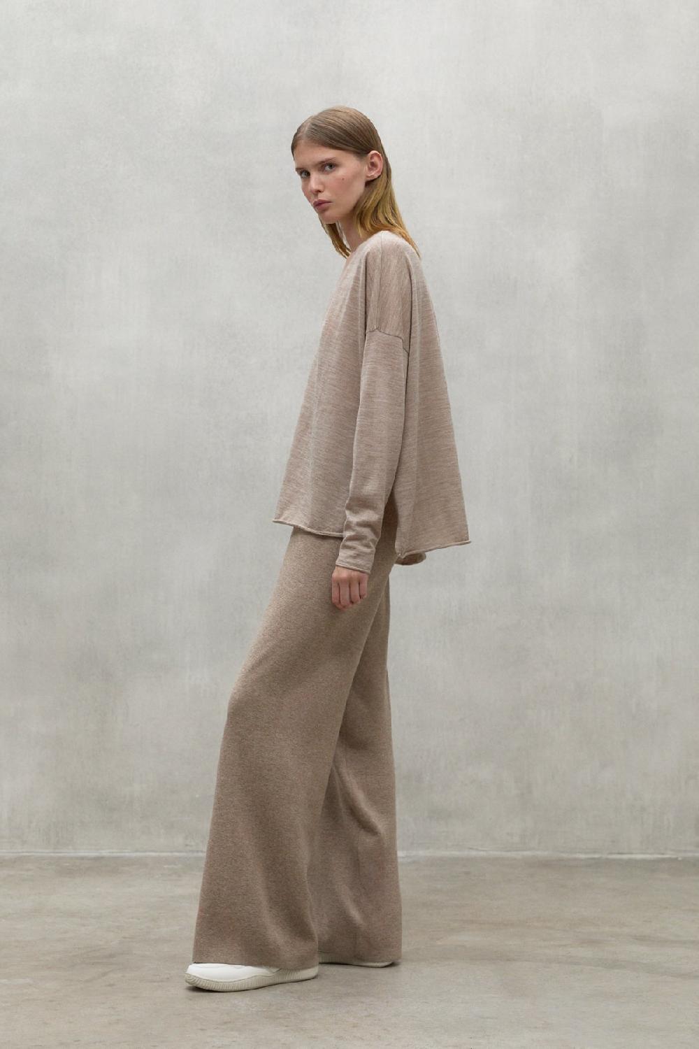 Ecoalf BEIGE CABRI TROUSERS