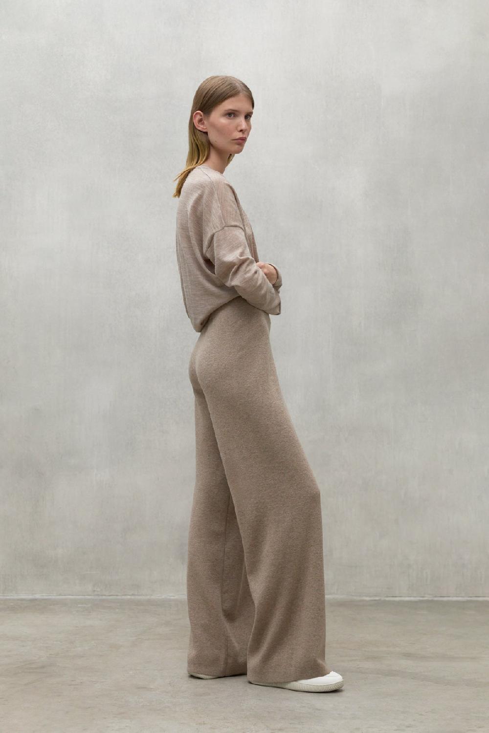 Ecoalf BEIGE CABRI TROUSERS