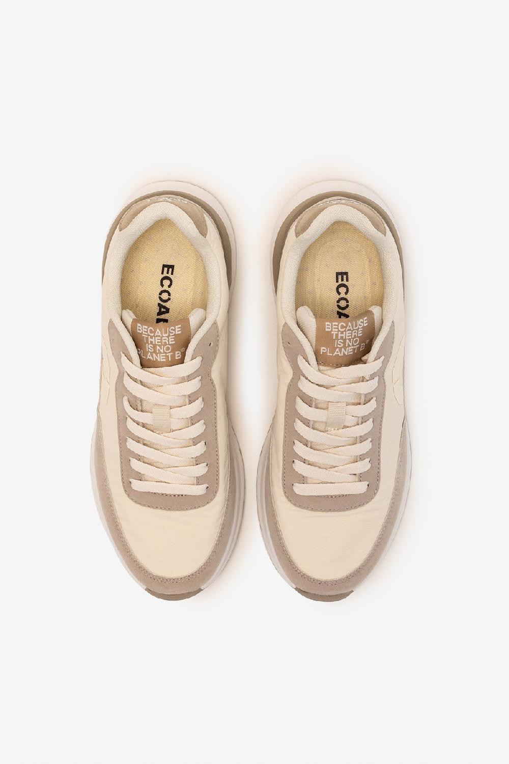 Ecoalf BEIGE CONDE TRAINERS
