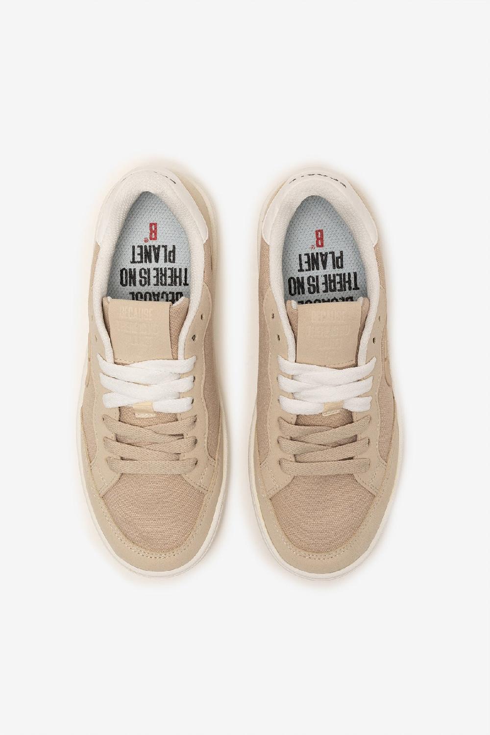 Ecoalf BEIGE DEIA TRAINERS