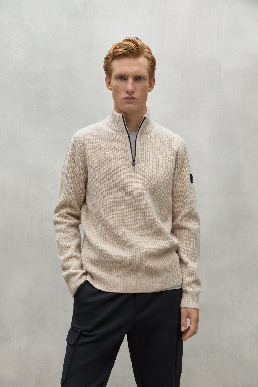 Ecoalf BEIGE DRAGO SWEATER