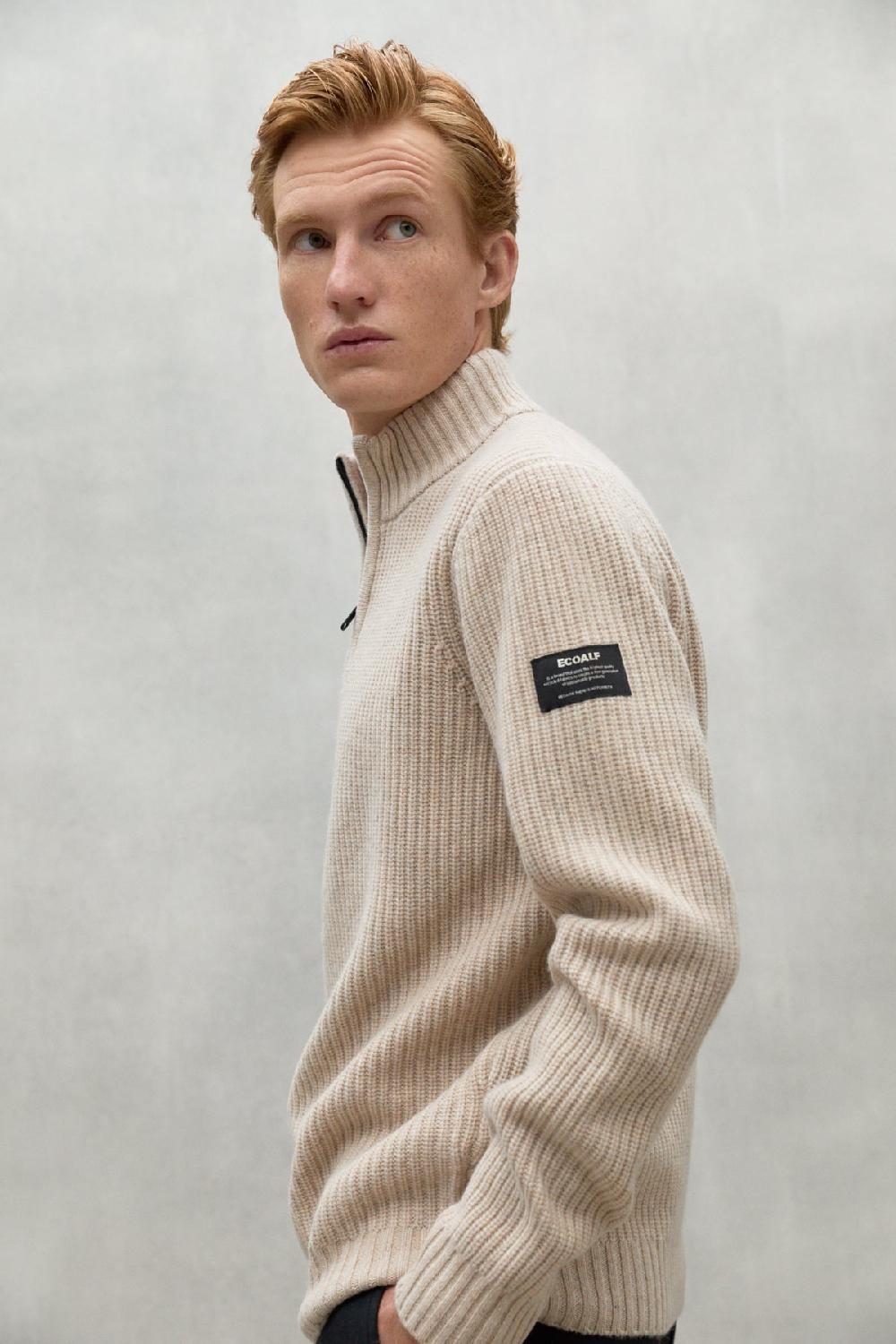 Ecoalf BEIGE DRAGO SWEATER