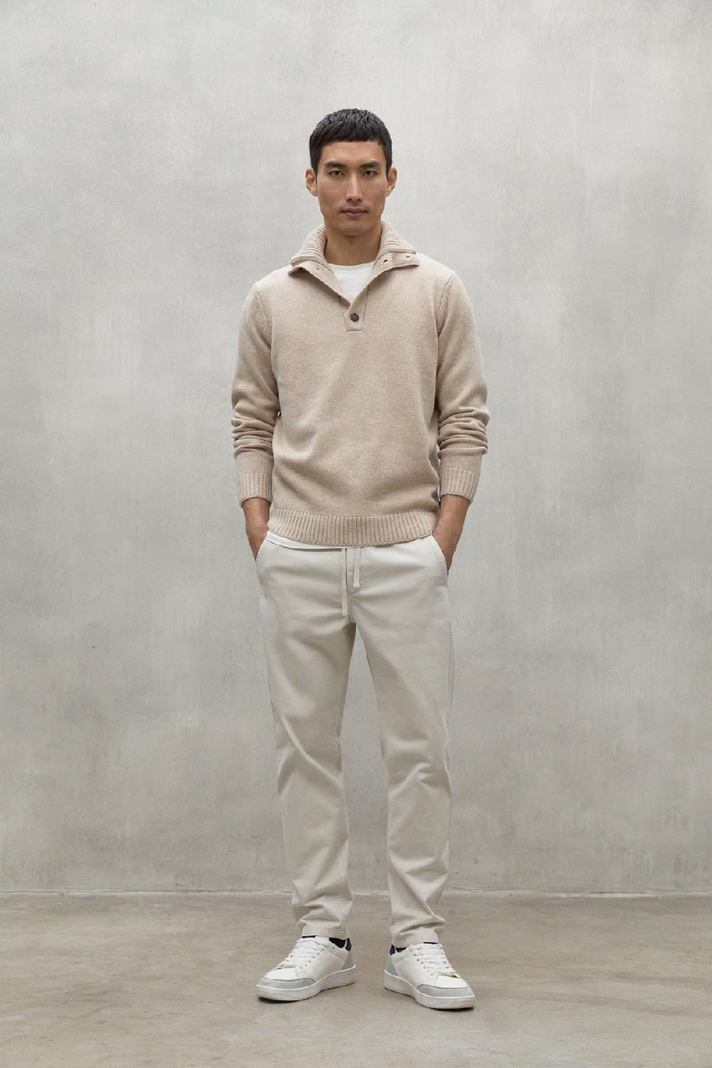 Ecoalf BEIGE IDESIA SWEATER