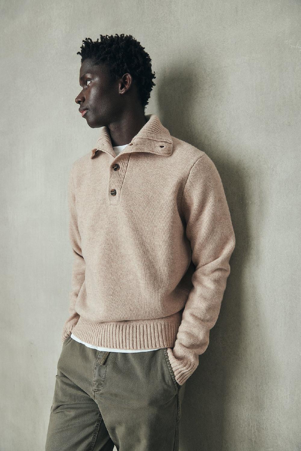 Ecoalf BEIGE IDESIA SWEATER