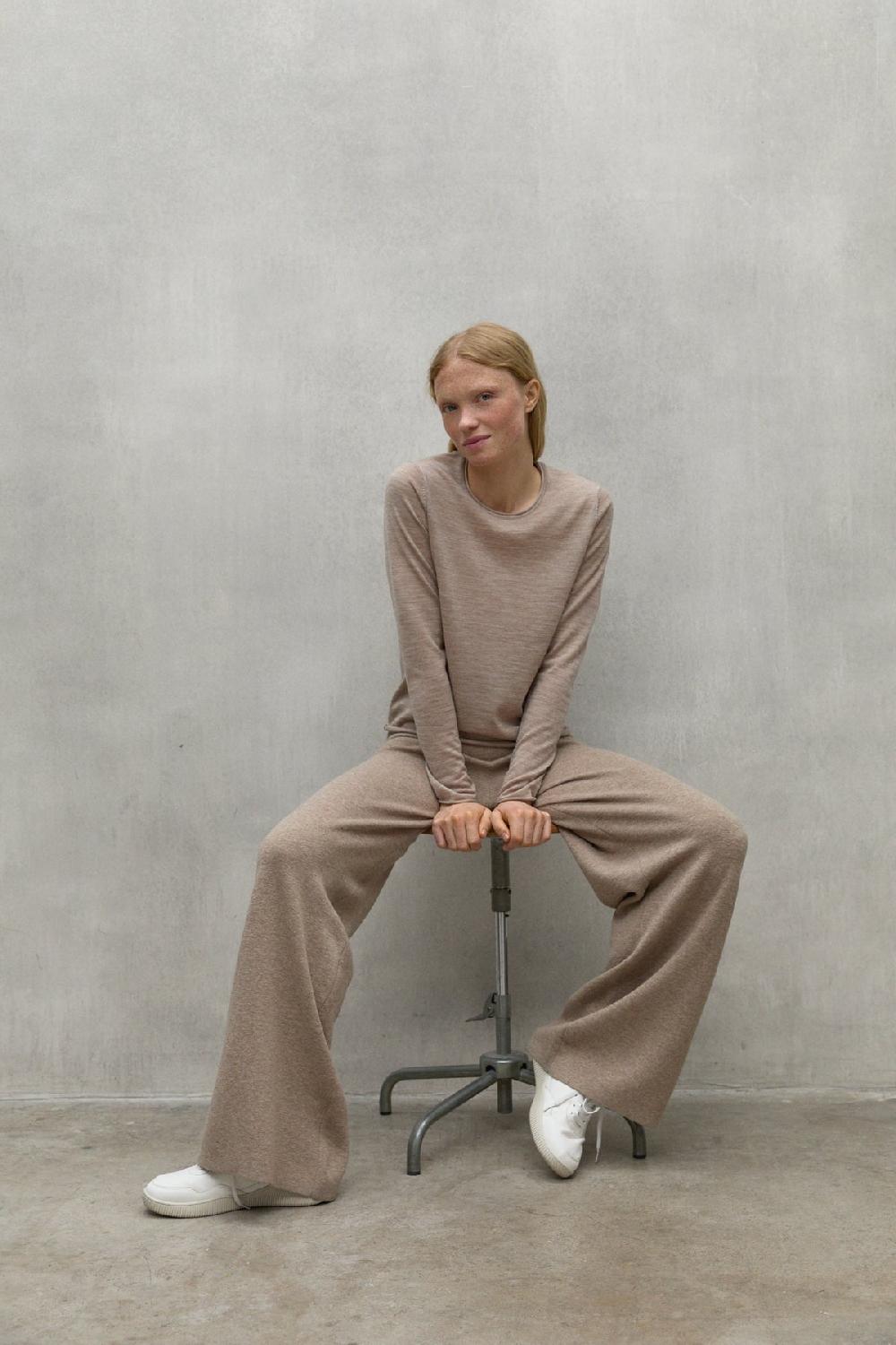 Ecoalf BEIGE MILO SWEATER