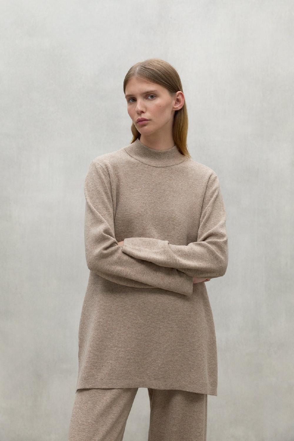 Ecoalf BEIGE PALNA SWEATER
