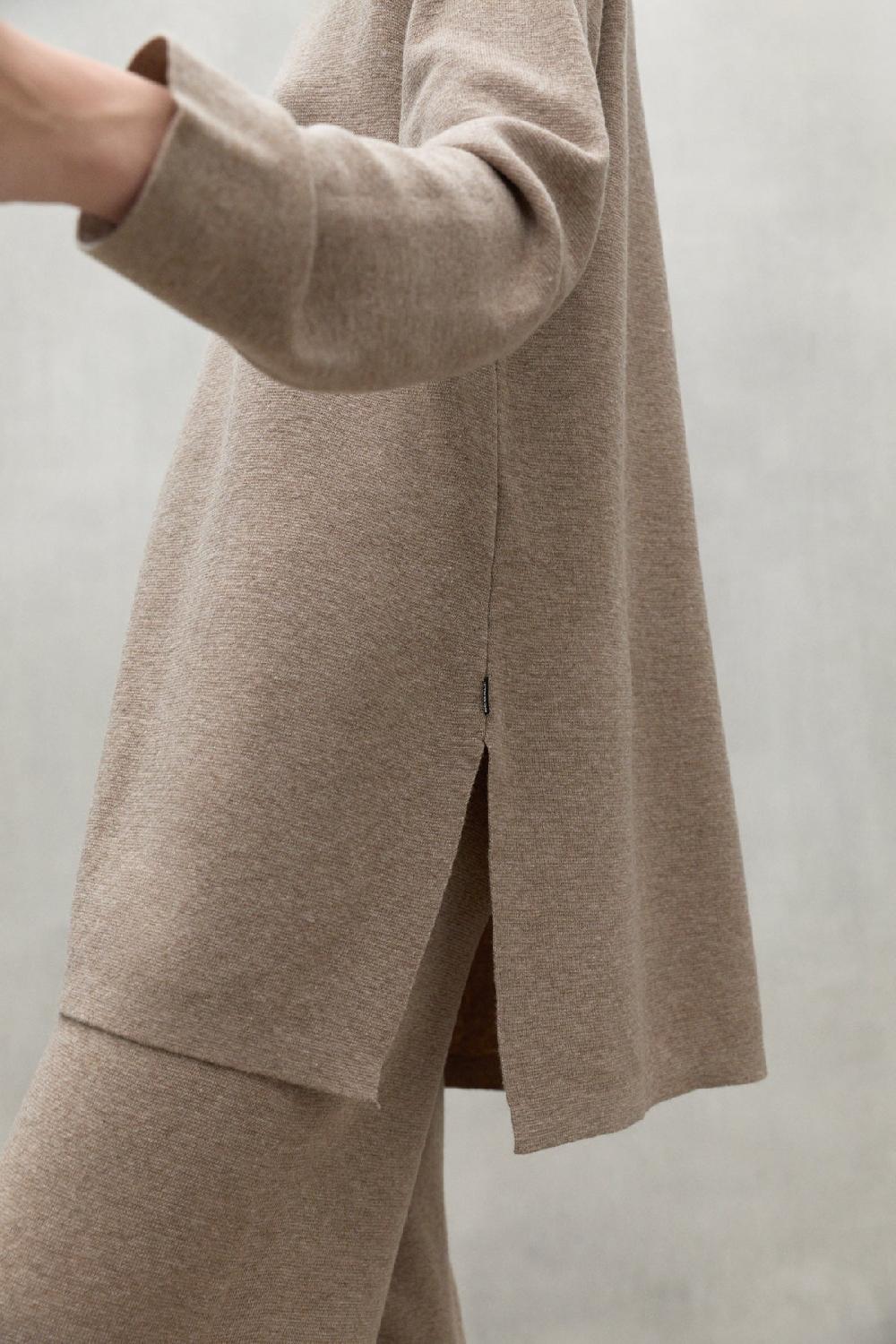 Ecoalf BEIGE PALNA SWEATER