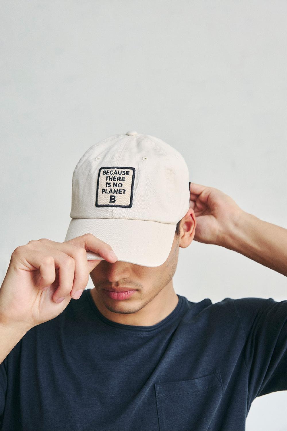 Ecoalf BEIGE PATCH CAP