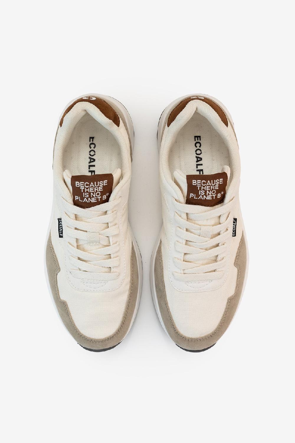 Ecoalf BEIGE SUACE TRAINERS