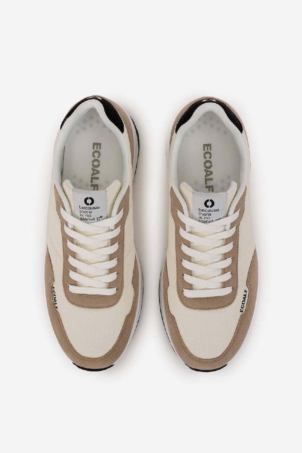 Ecoalf BEIGE SUACE TRAINERS