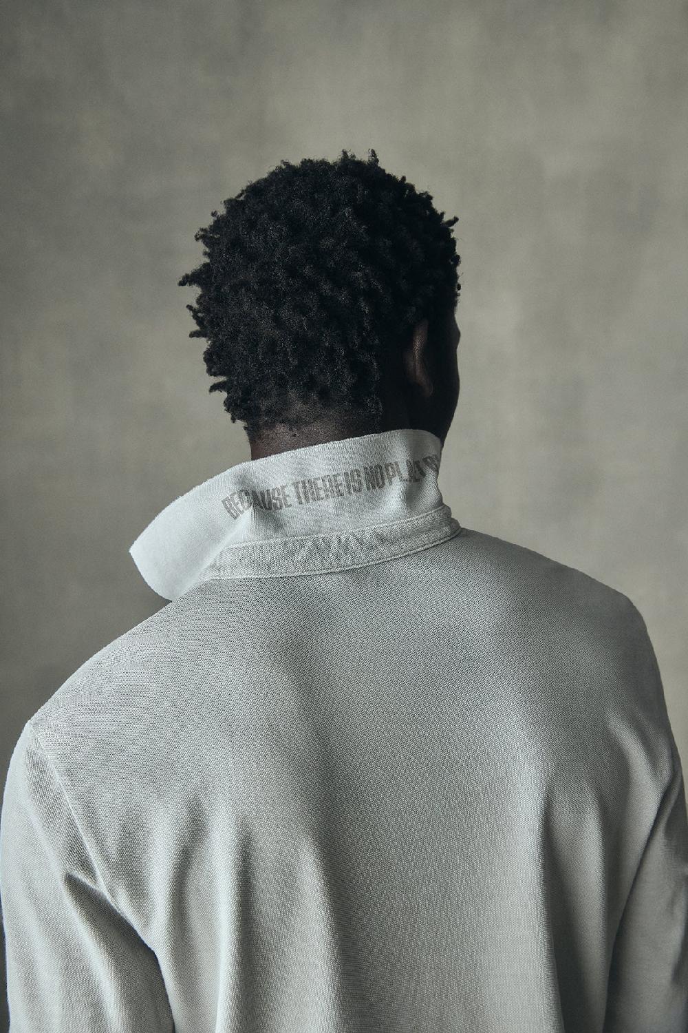 Ecoalf BEIGE TED POLO SHIRT