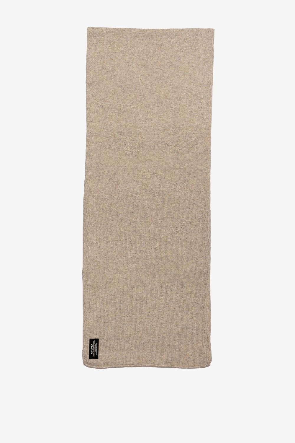 Ecoalf BEIGE WOOL SCARF