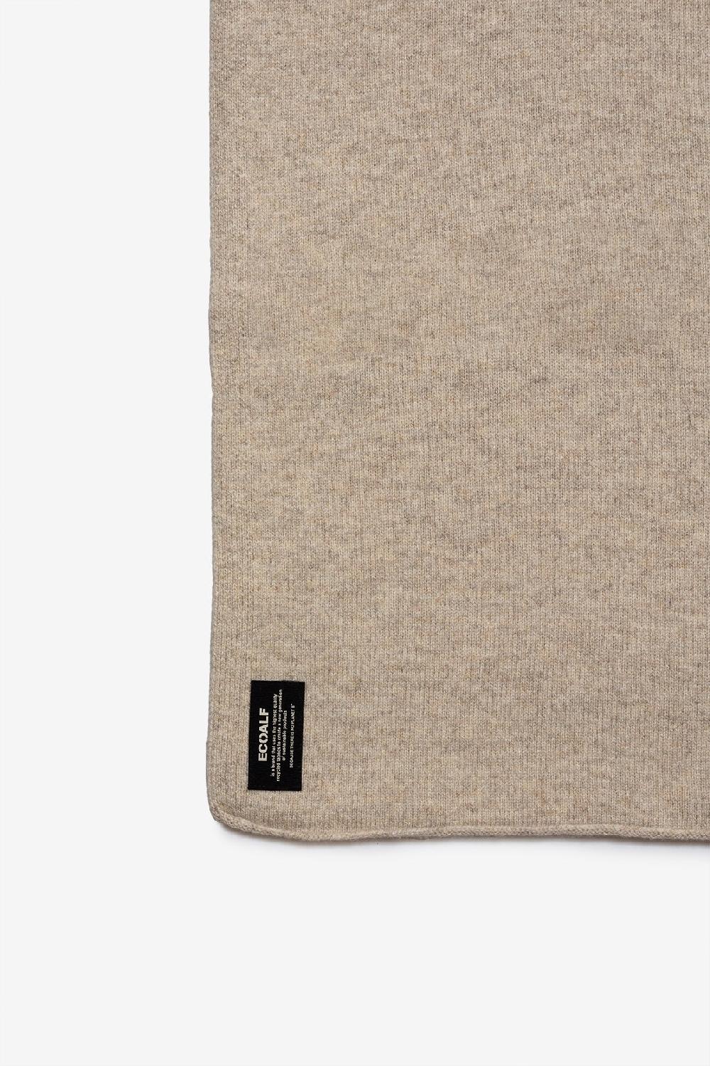 Ecoalf BEIGE WOOL SCARF