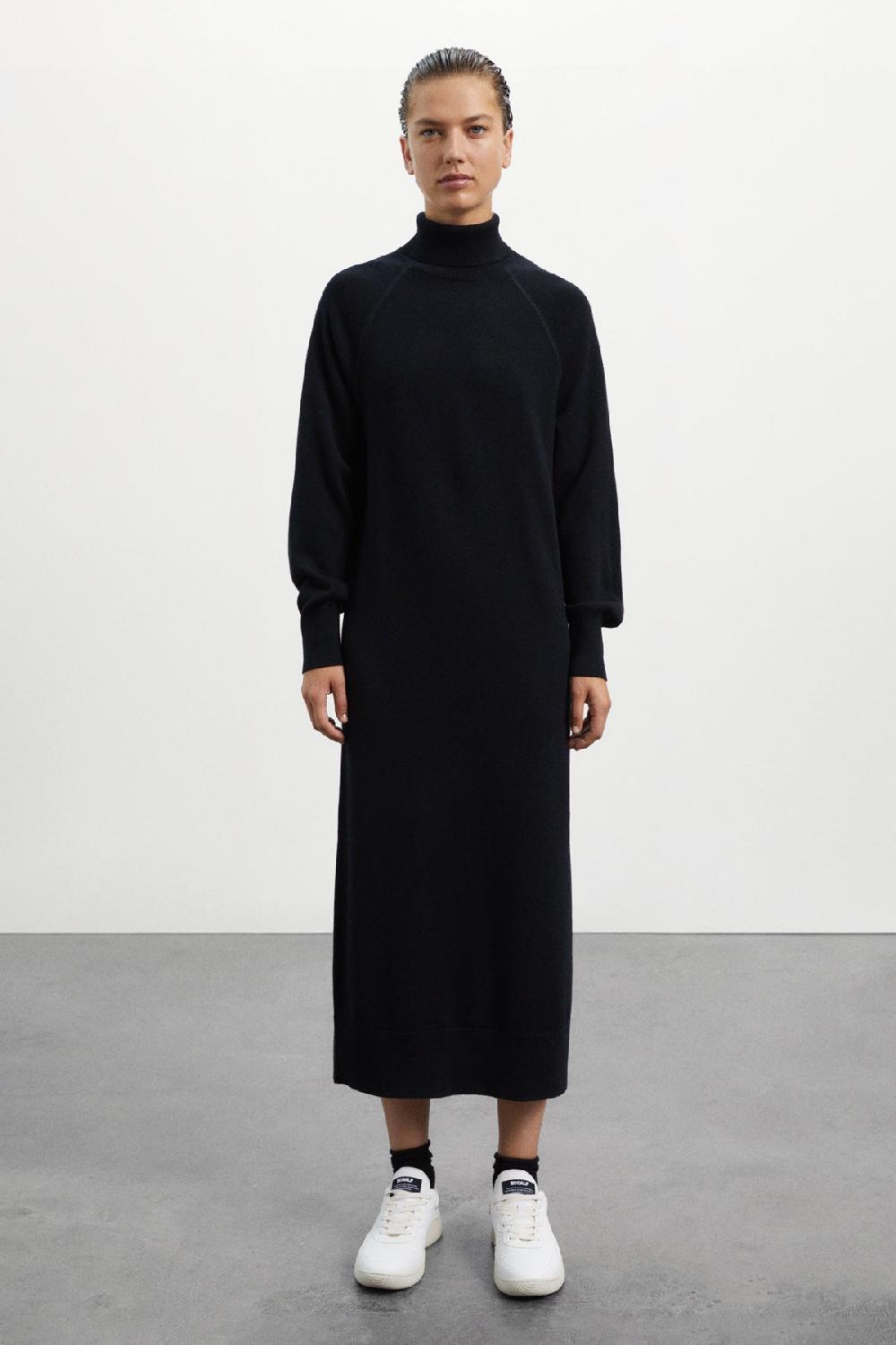 Ecoalf BLACK ABETO DRESS