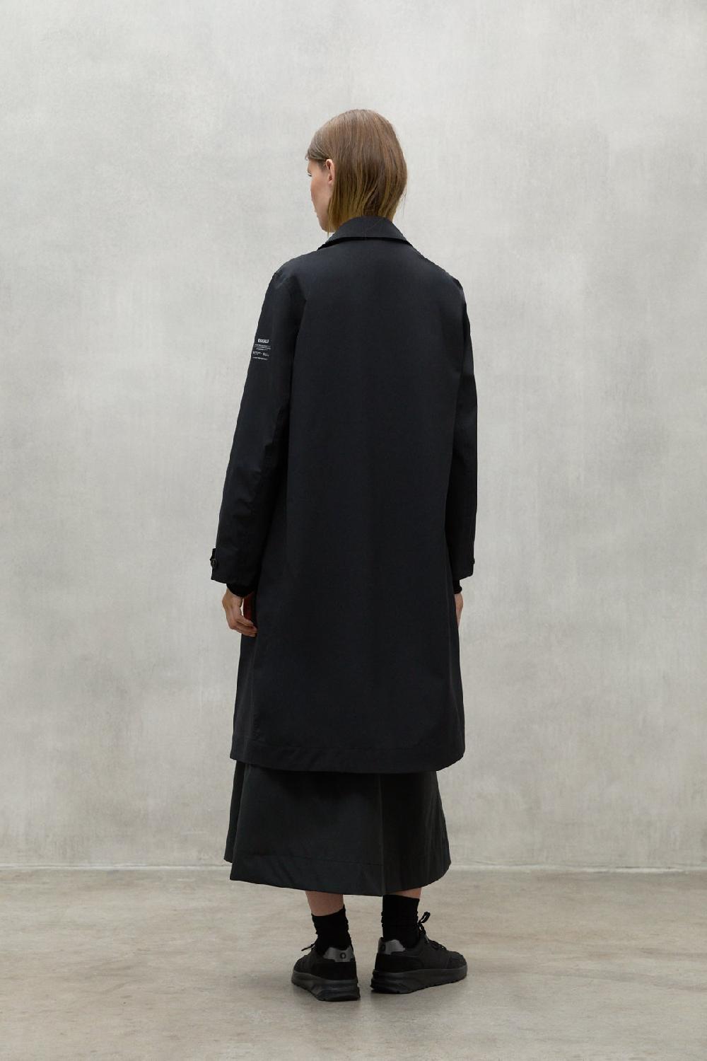 Ecoalf BLACK ALBERT COAT