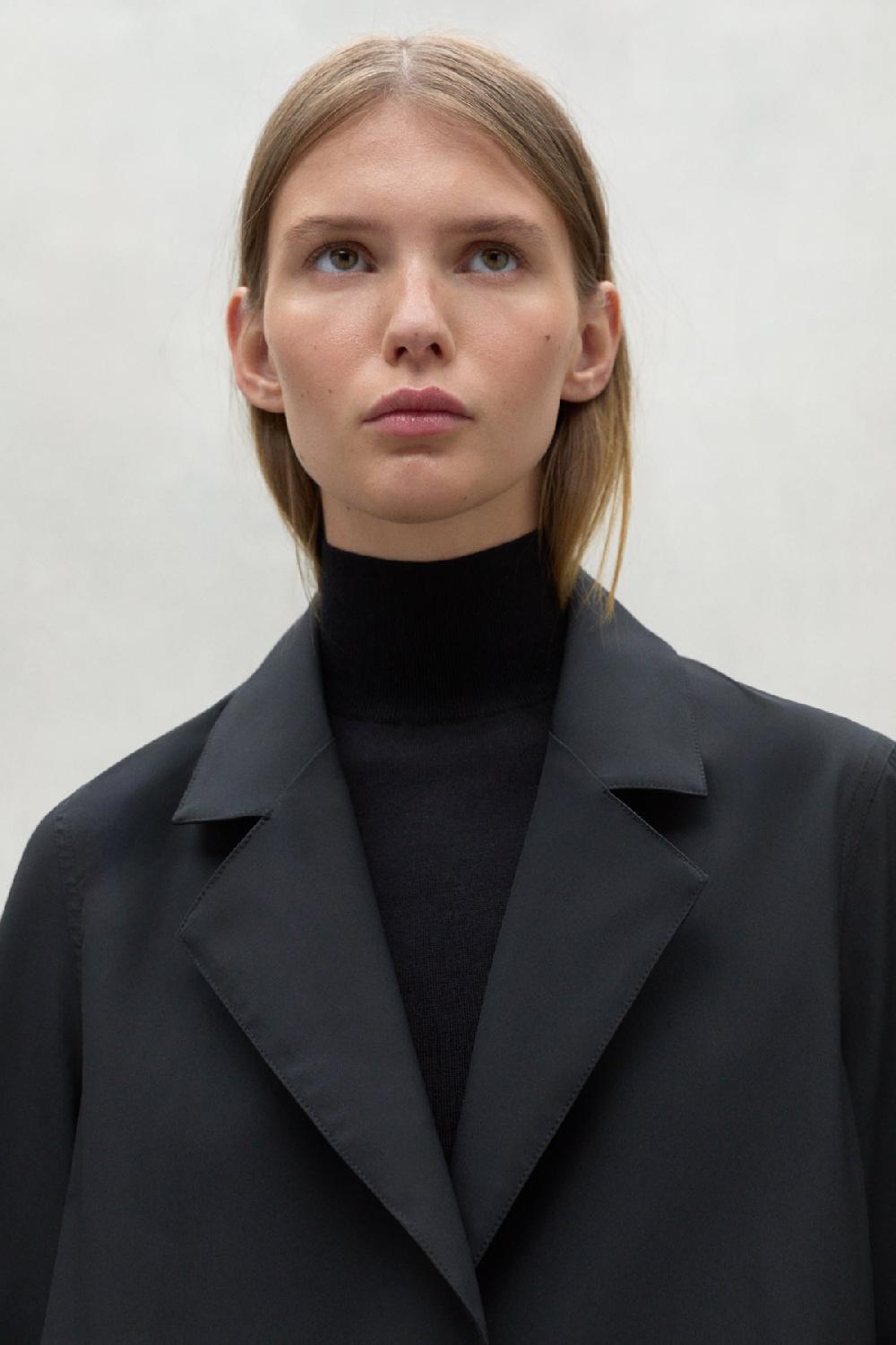 Ecoalf BLACK ALBERT COAT