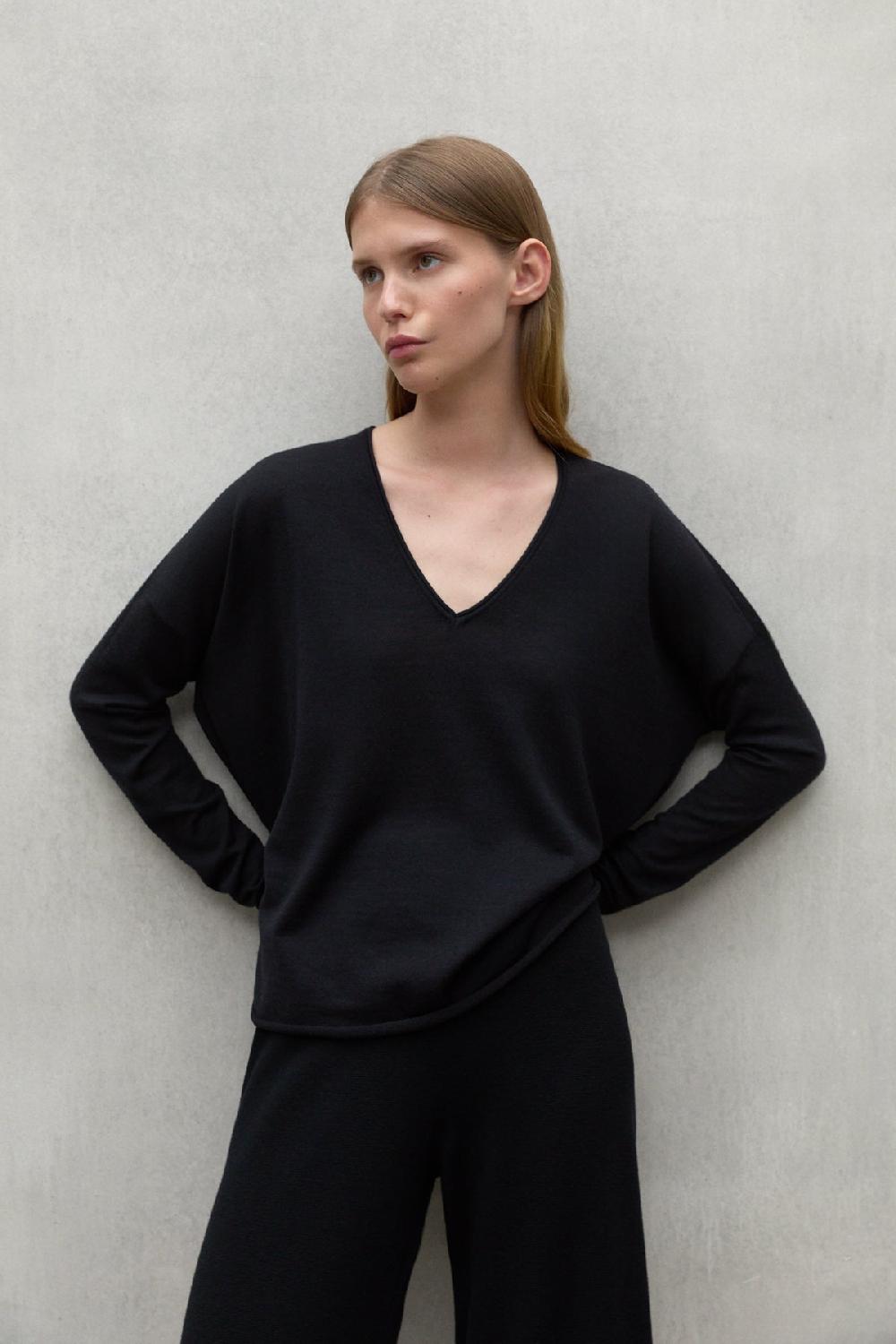 Ecoalf BLACK ANTURIO SWEATER