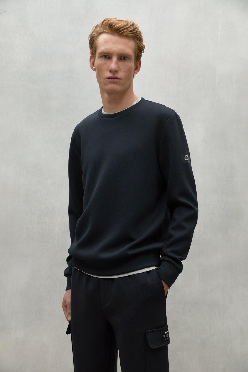 Ecoalf BLACK ARLES SWEATSHIRT