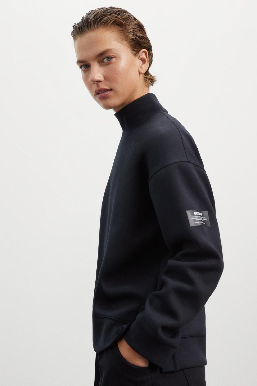 Ecoalf BLACK ATENAS SWEATSHIRT