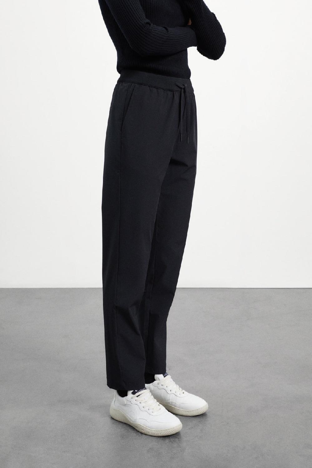 Ecoalf BLACK AZABA TROUSERS