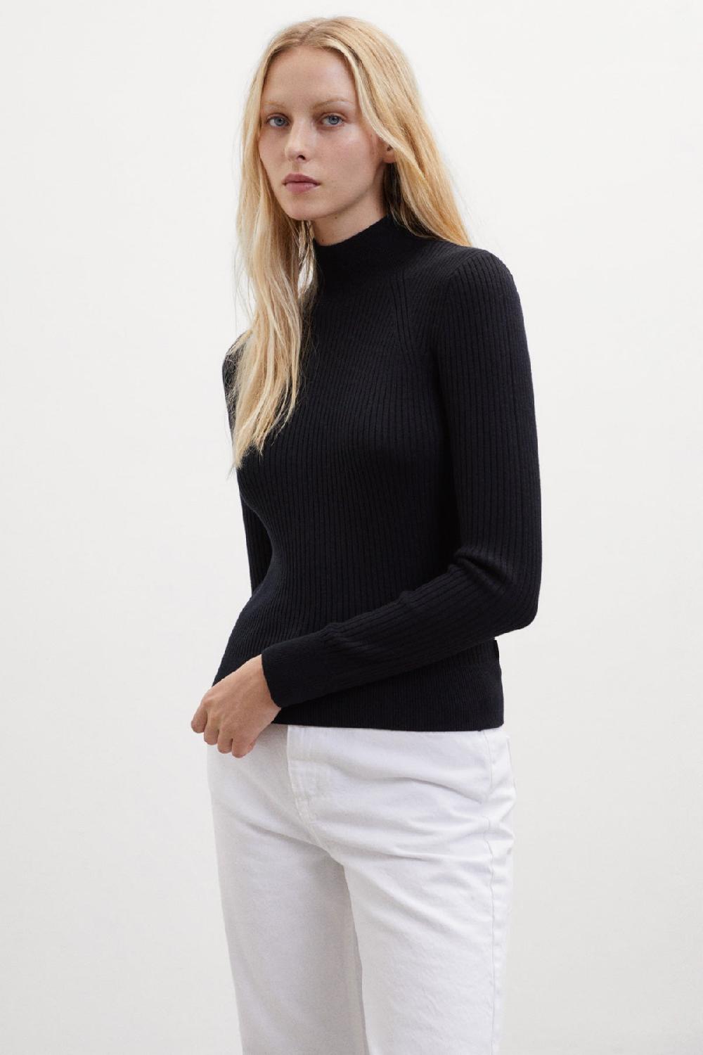 Ecoalf BLACK BABUL KNITTED JUMPER