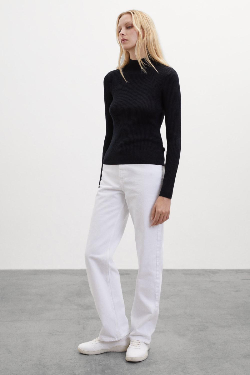 Ecoalf BLACK BABUL KNITTED JUMPER