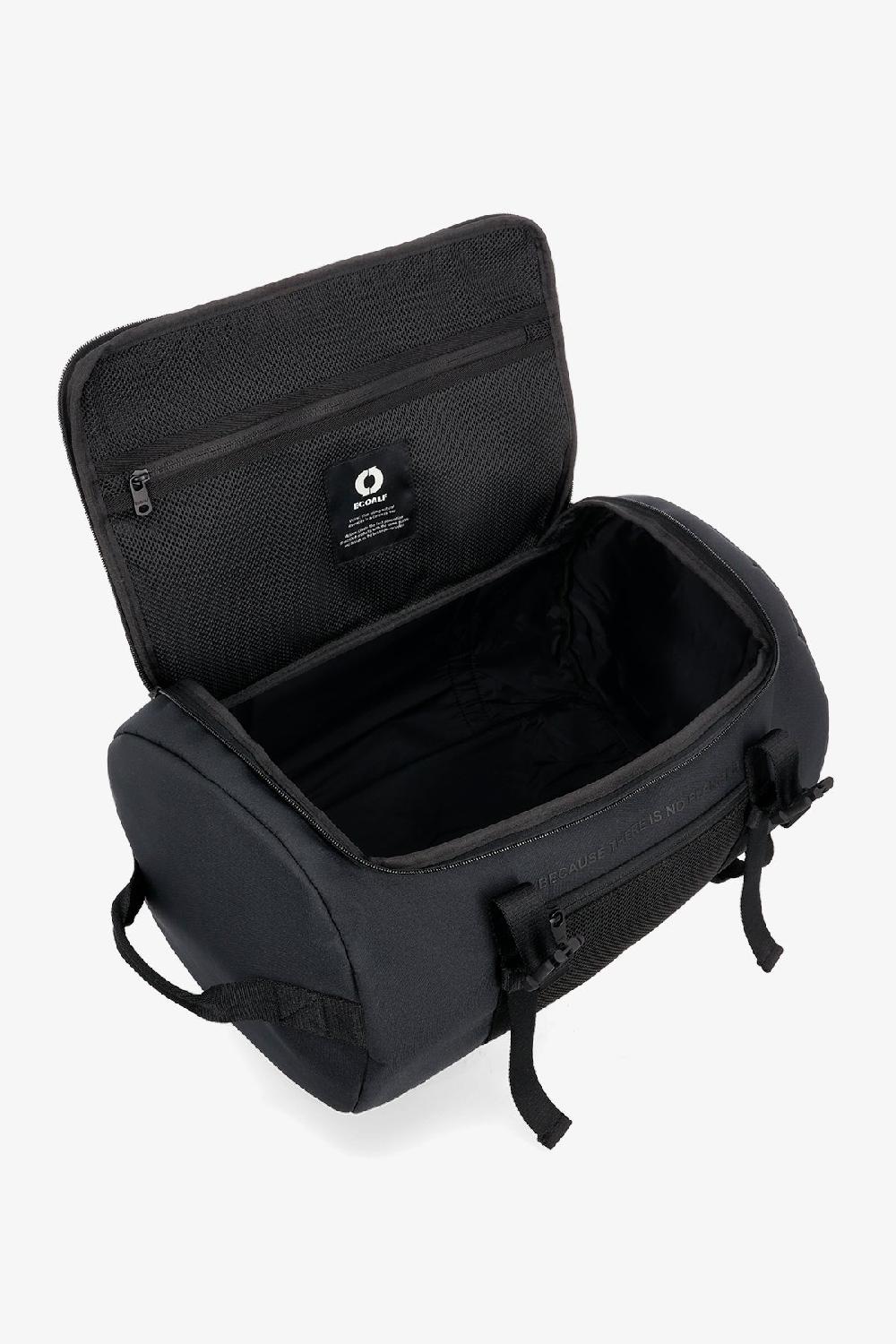 Ecoalf BLACK BAKU MEDIUM-SIZED BACKPACK