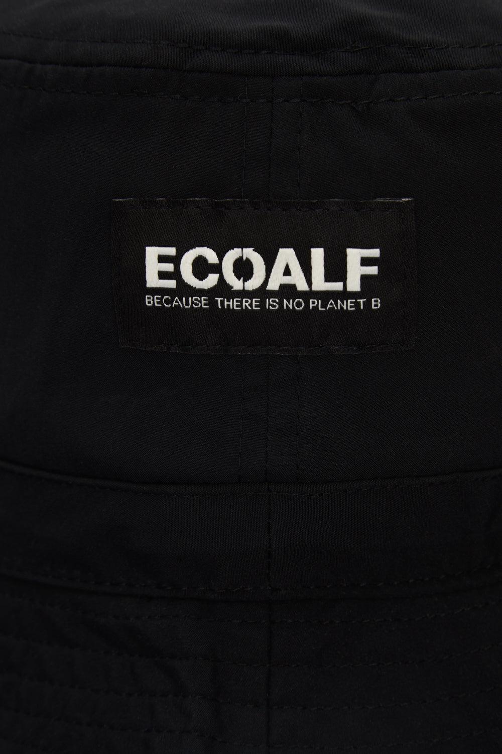 Ecoalf BLACK BAS BUCKET HAT