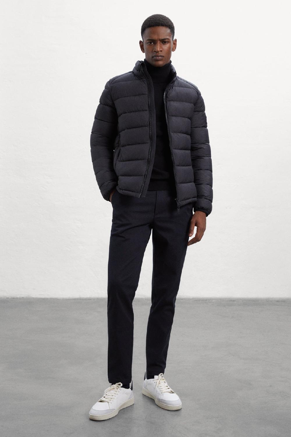 Ecoalf BLACK BERET JACKET