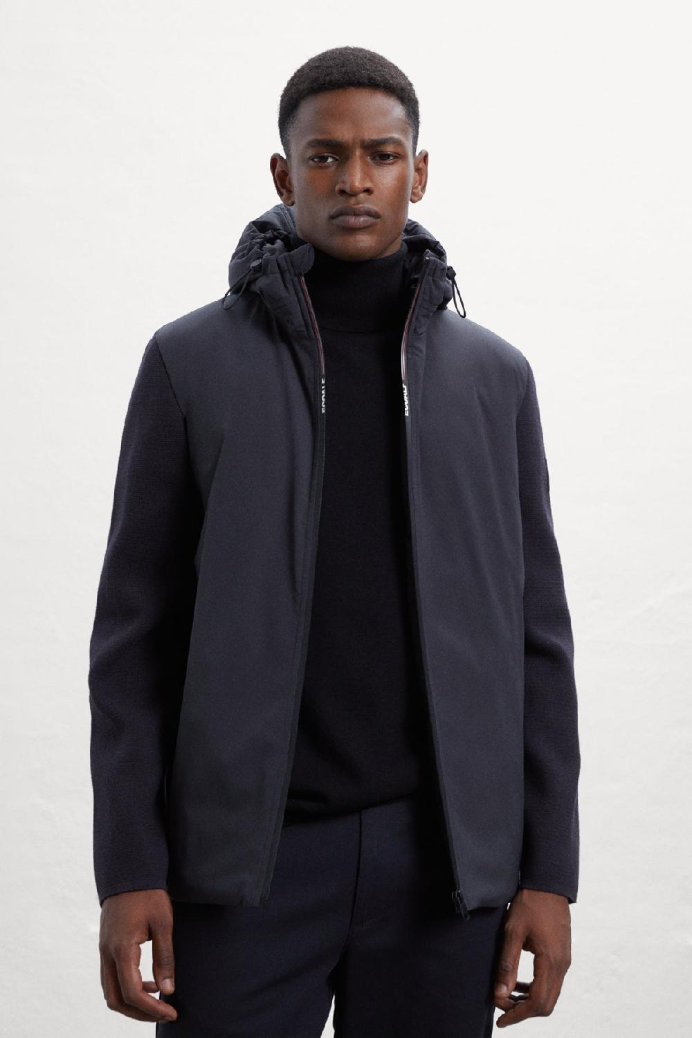 Ecoalf BLACK BERGA KNITTED JUMPER