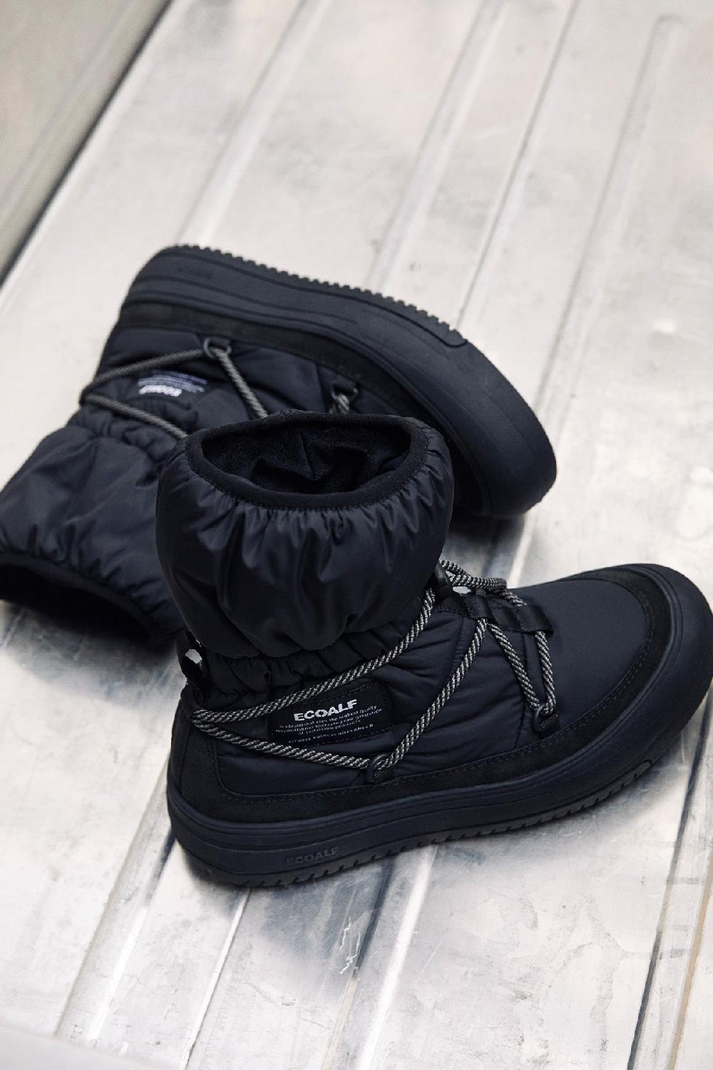 Ecoalf BLACK BERING BOOTS