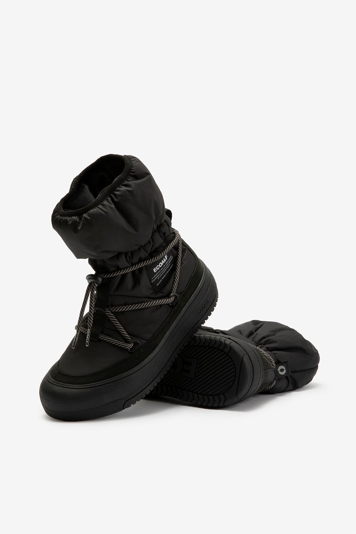 Ecoalf BLACK BERING BOOTS