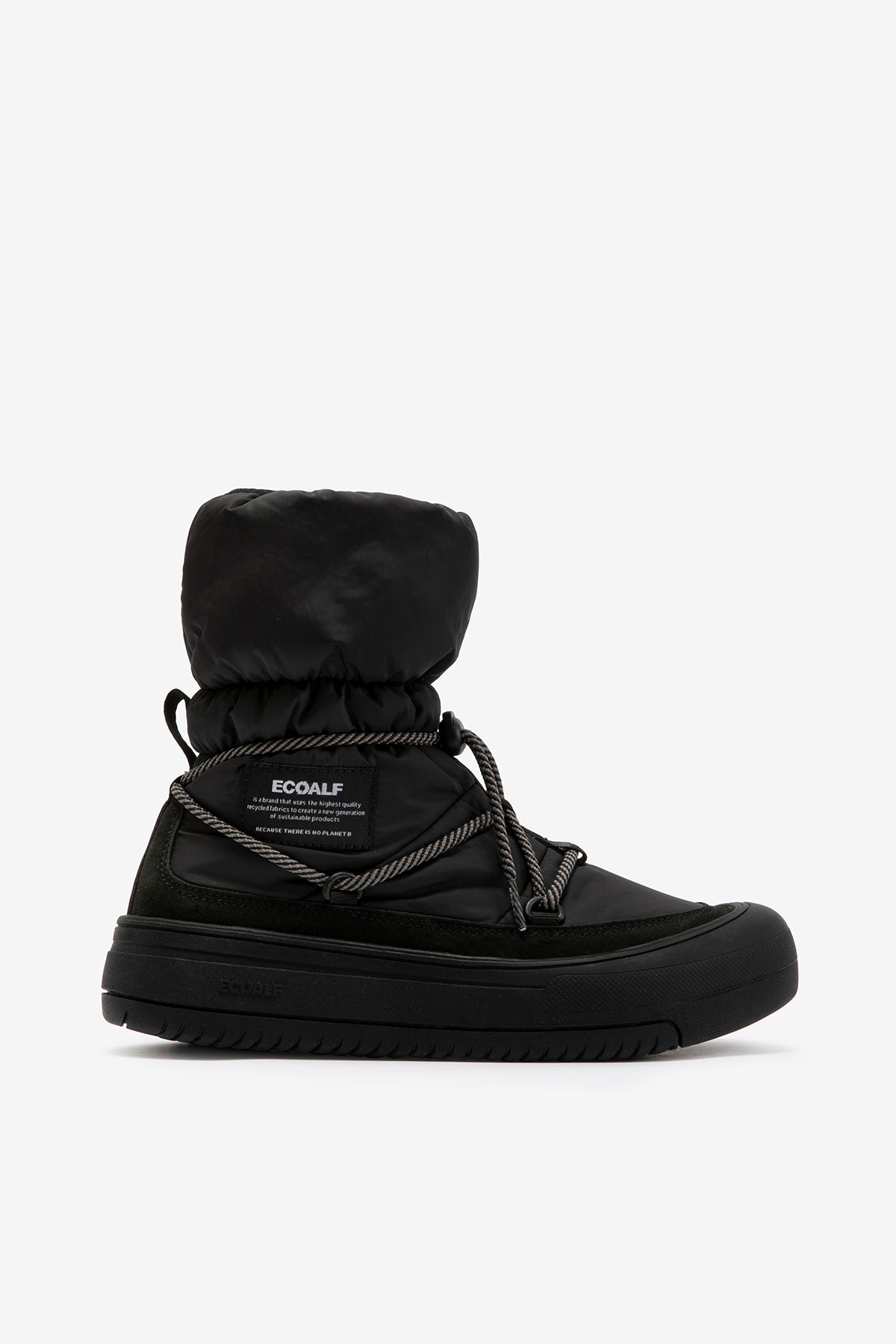 Ecoalf BLACK BERING BOOTS