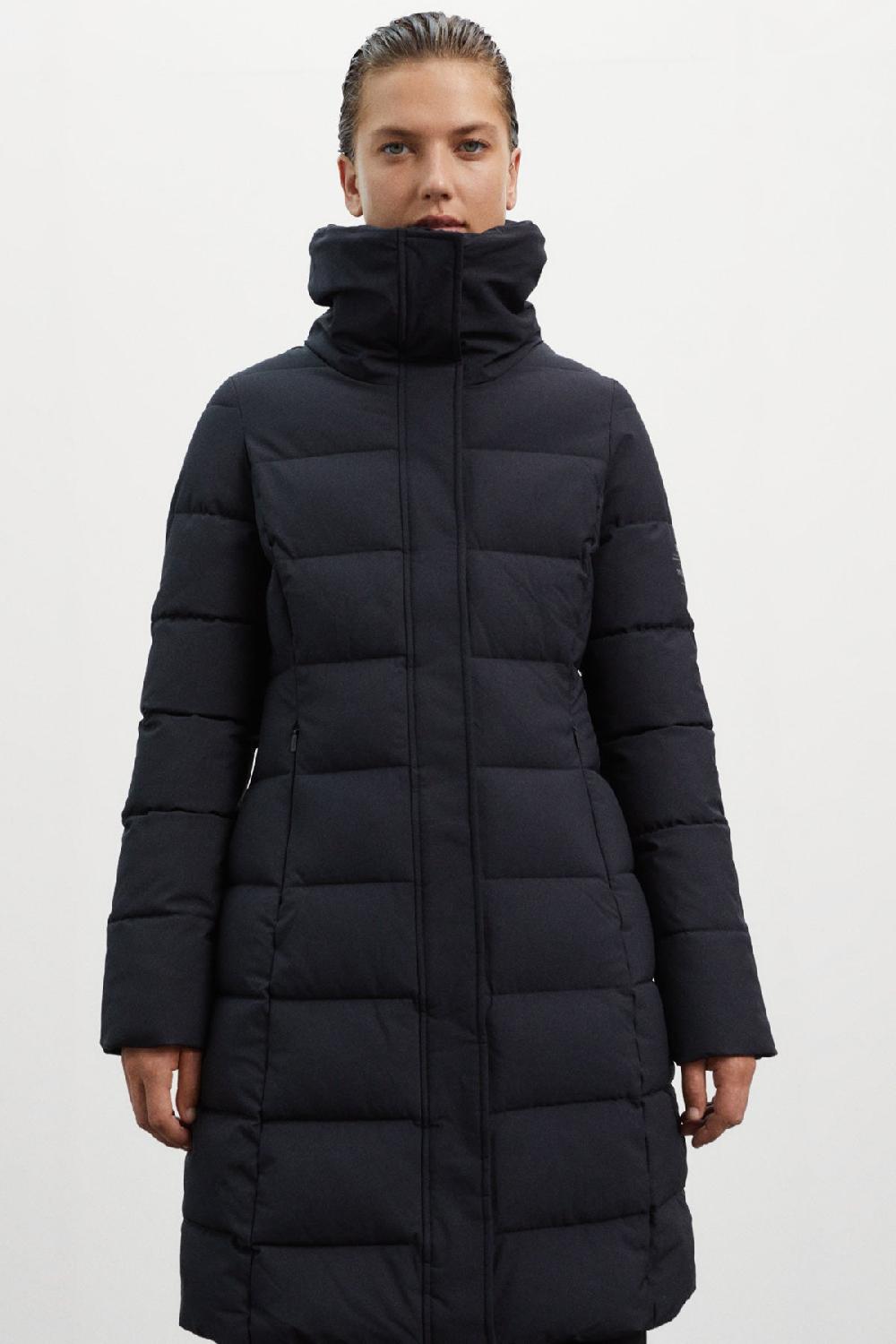 Ecoalf BLACK BOLIVAR COAT
