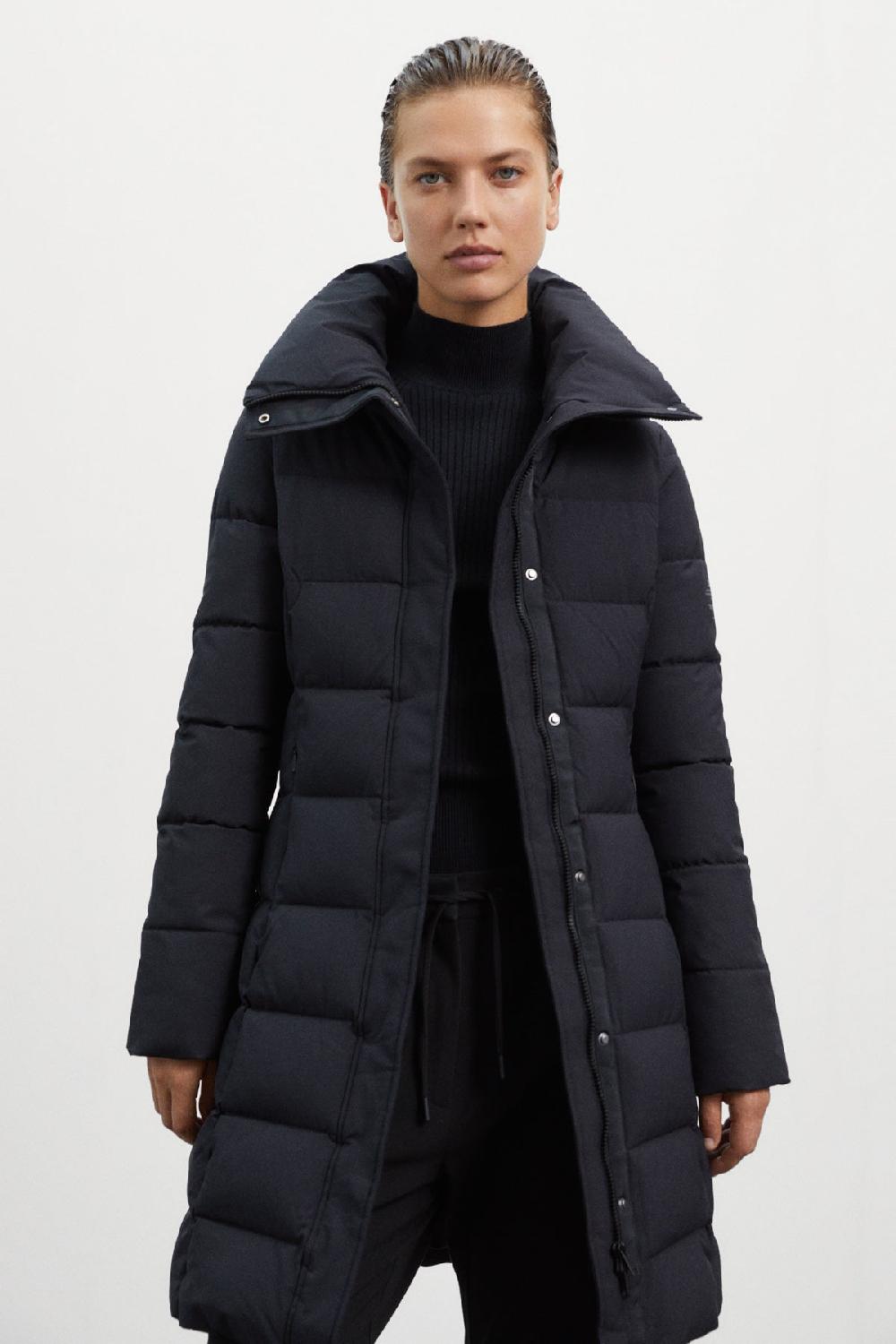 Ecoalf BLACK BOLIVAR COAT