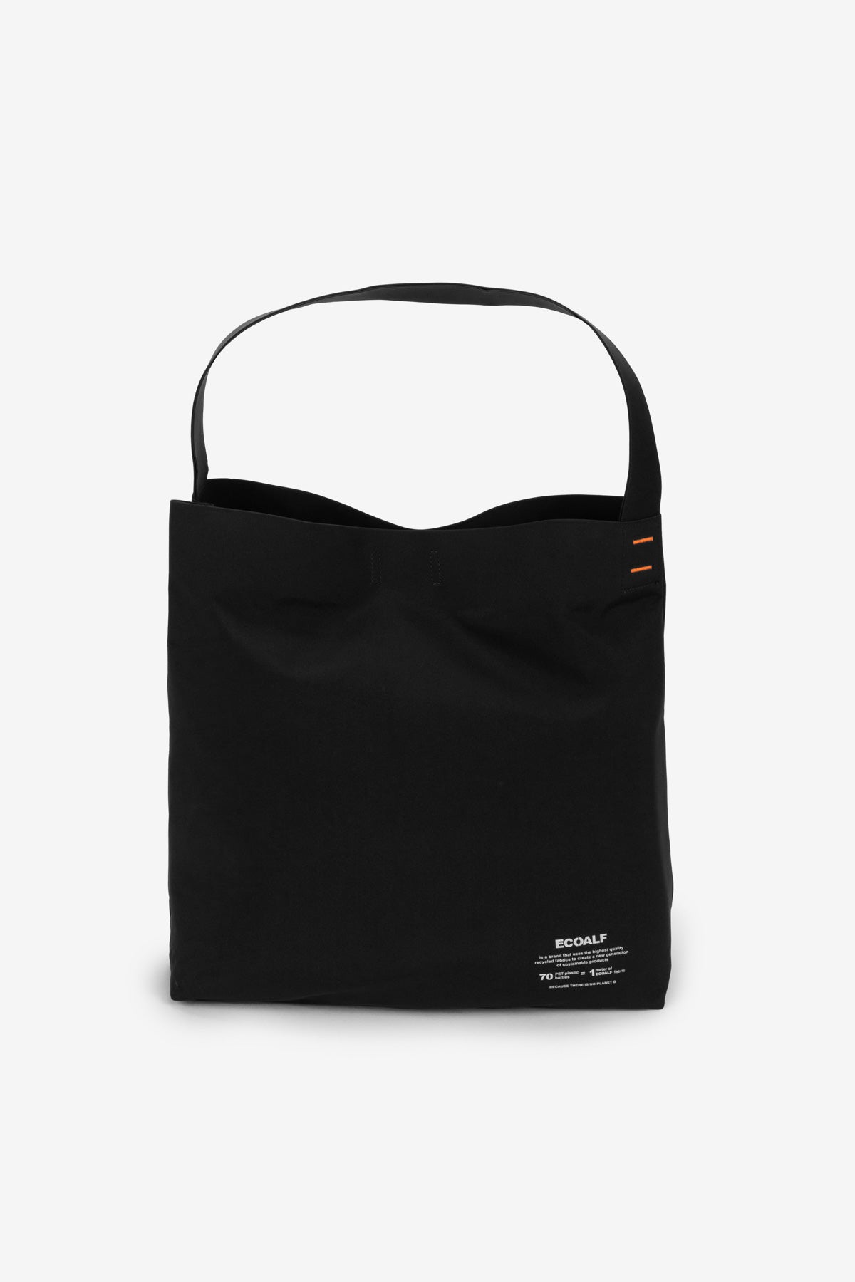 Ecoalf BLACK BONDED BUCKET BAG