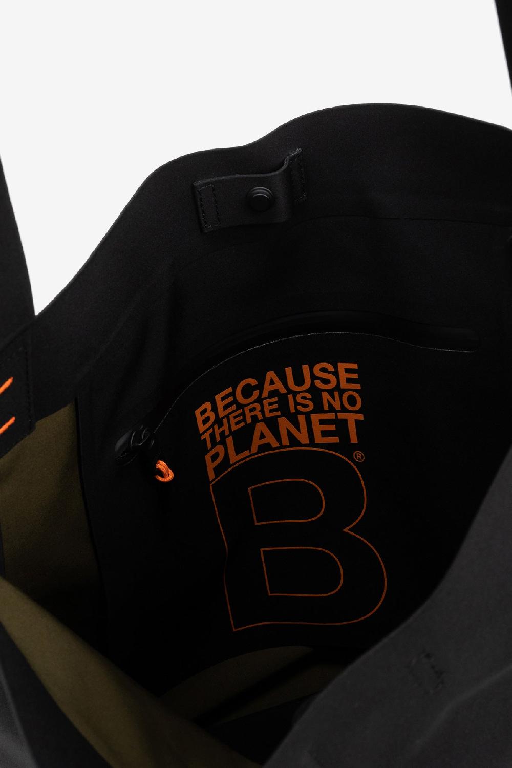 Ecoalf BLACK BONDED BUCKET BAG