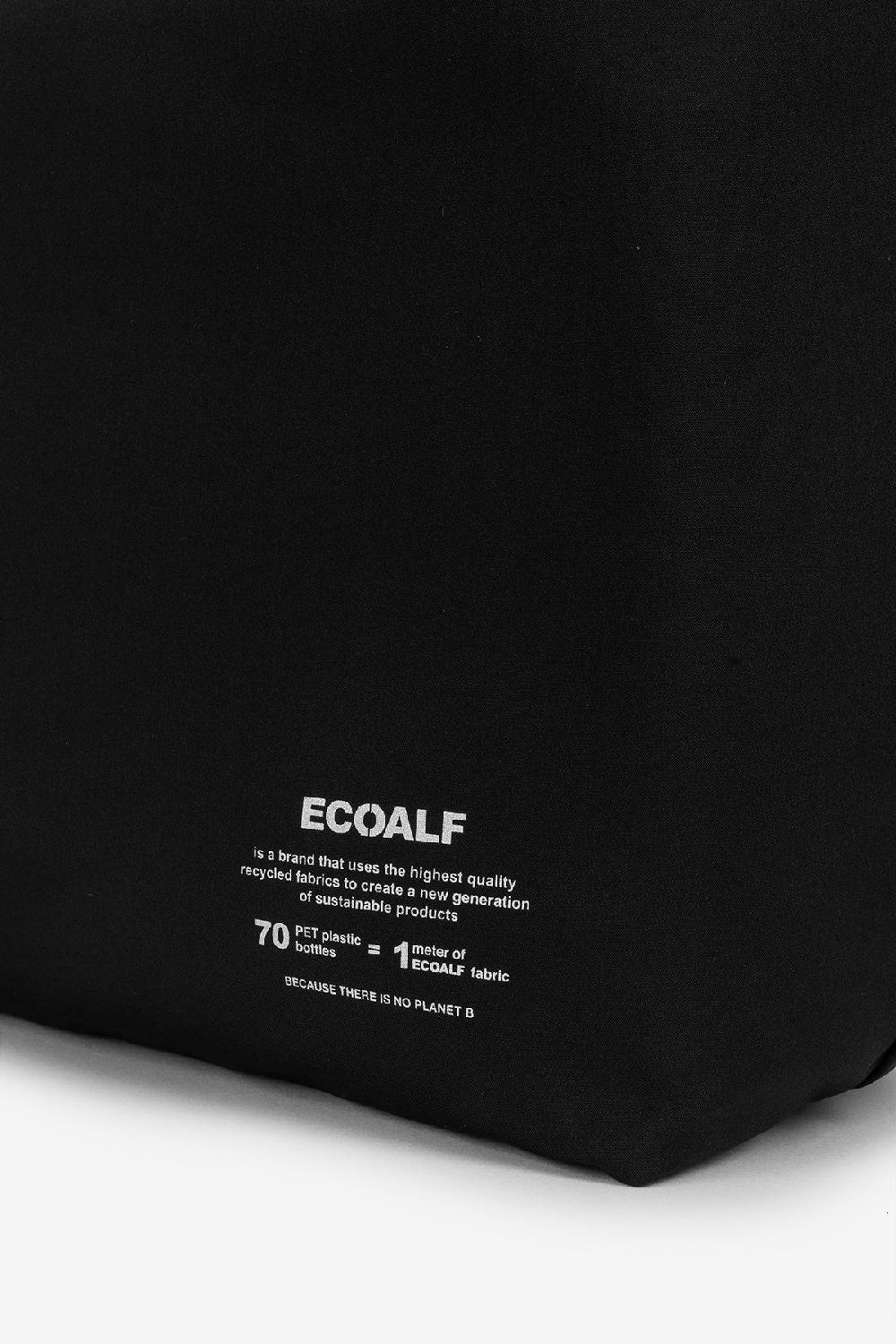 Ecoalf BLACK BONDED BUCKET BAG