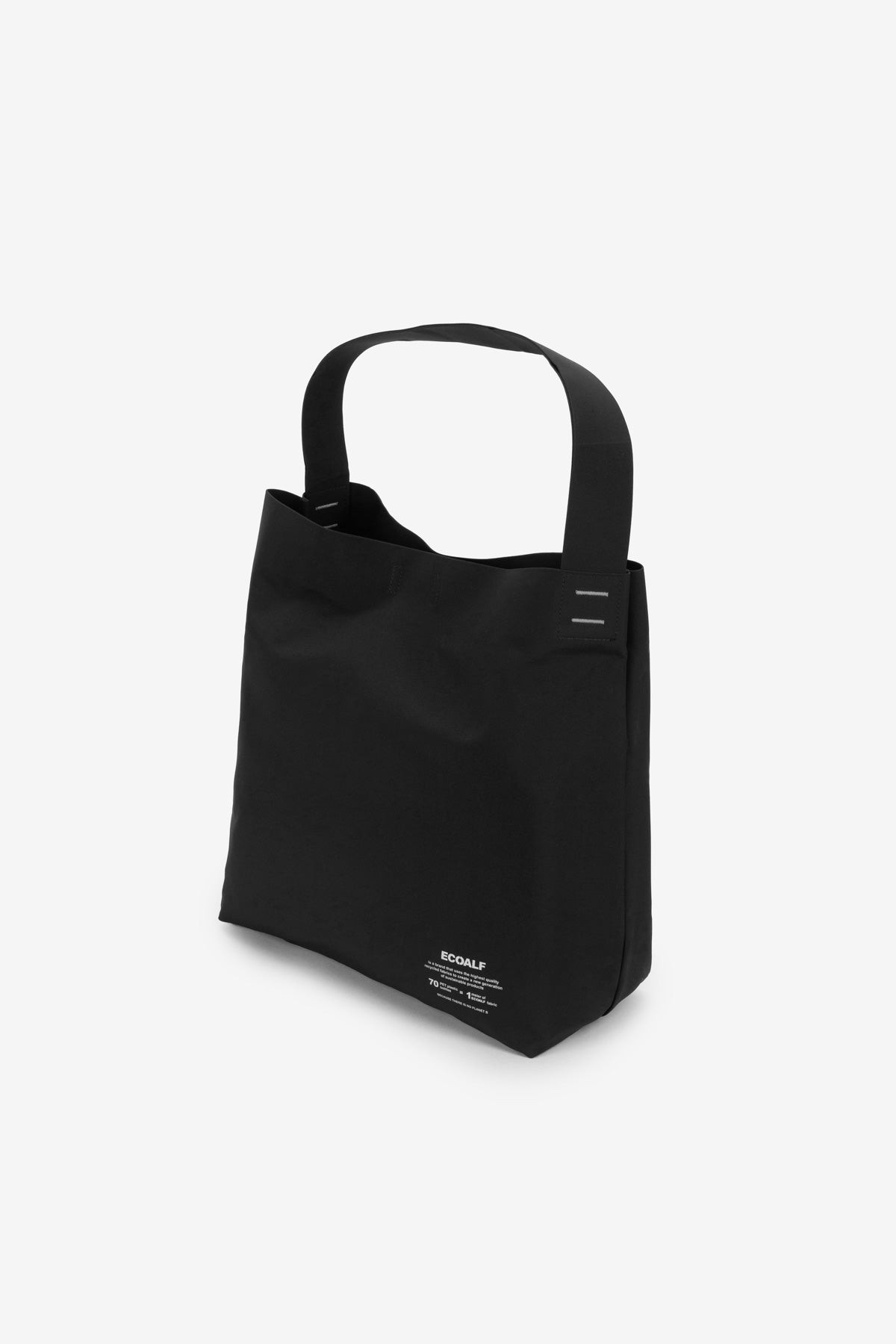 Ecoalf BLACK BONDED BUCKET BAG