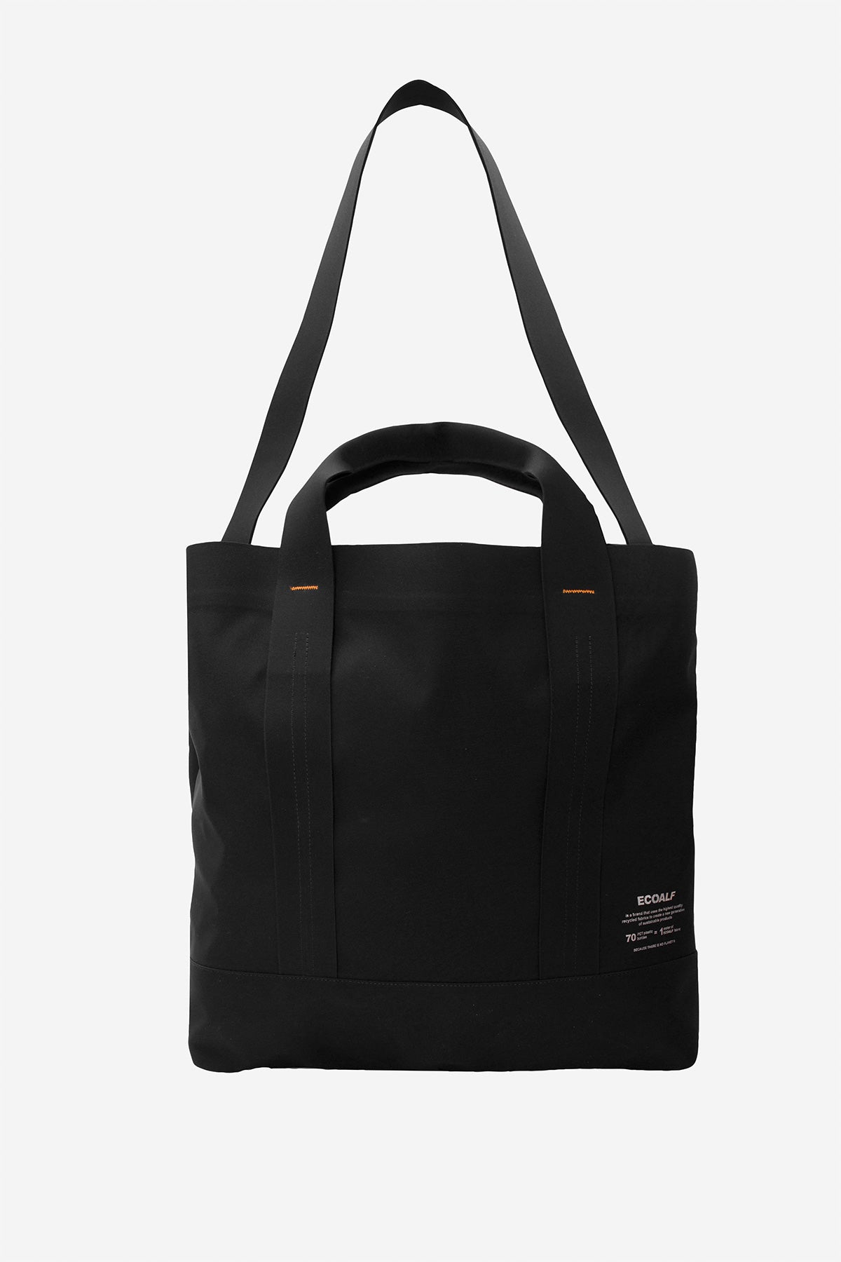 Ecoalf BLACK BONDED L SHOPPER BAG