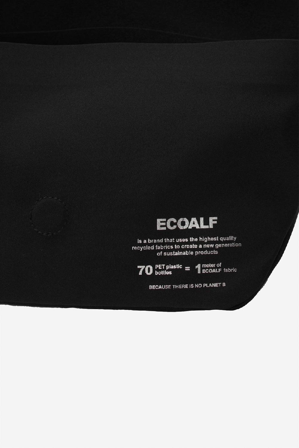 Ecoalf BLACK BONDED SHOULDER BAG