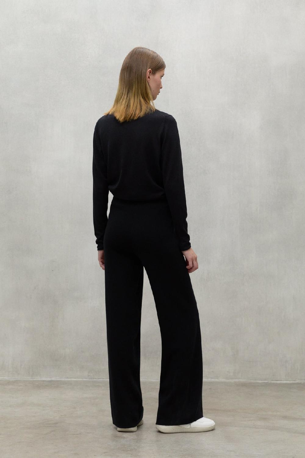 Ecoalf BLACK CABRI TROUSERS