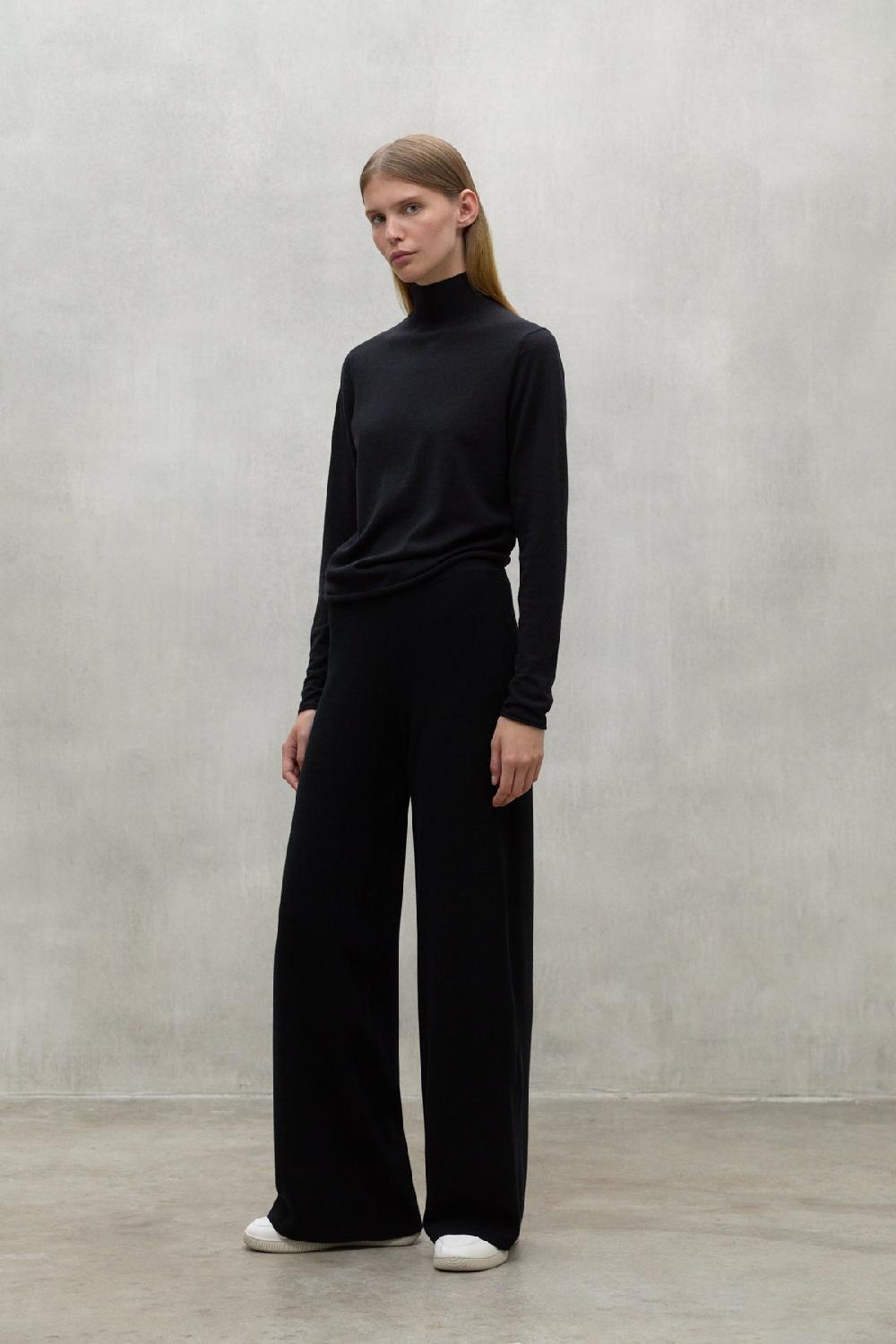 Ecoalf BLACK CABRI TROUSERS