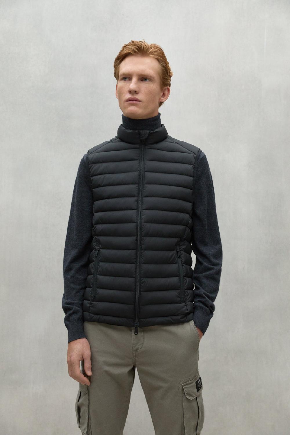 Ecoalf BLACK CARDIFF WAISTCOAT